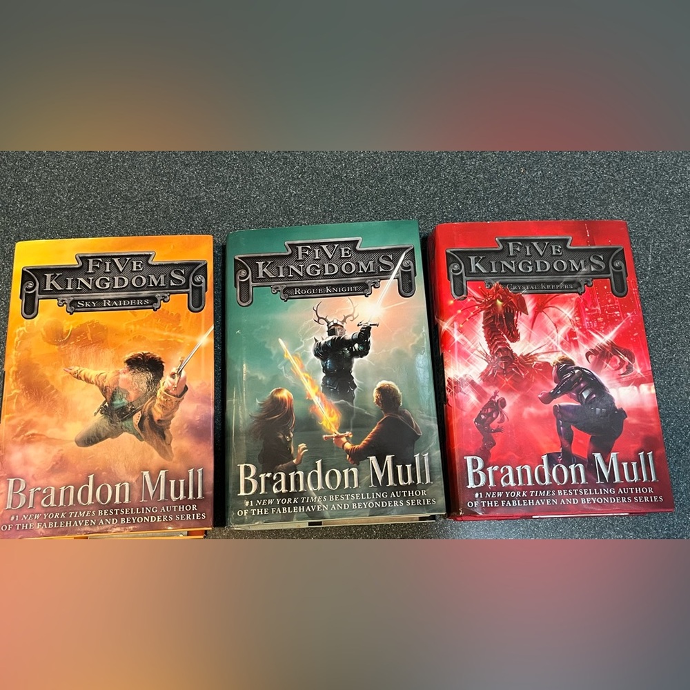 Five Kingdoms Brandon Mull Book 1-3 Hardcover